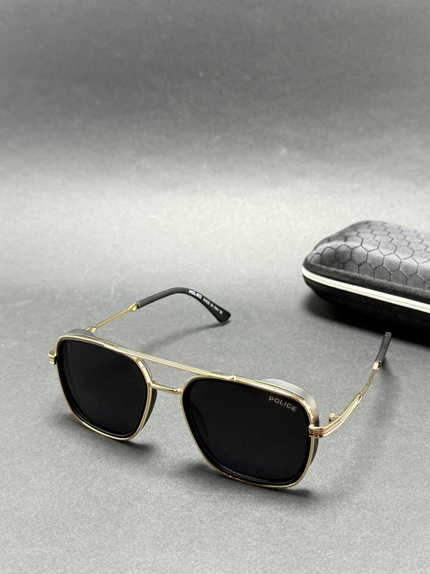 POLICE C-325 Gold/Black