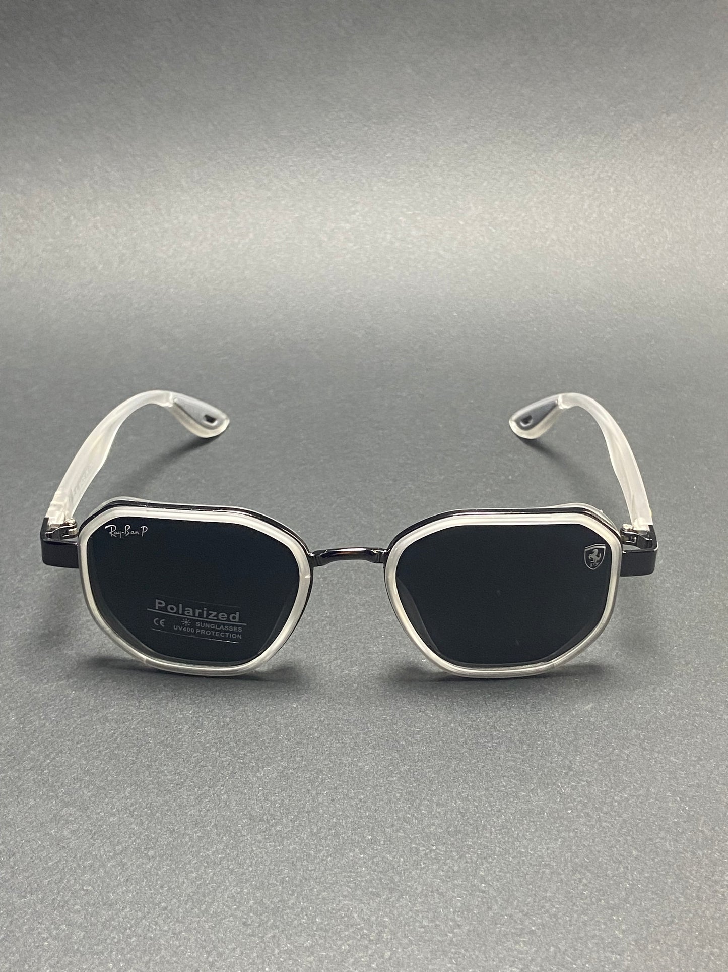 RayBan Ferrari - white Polarized