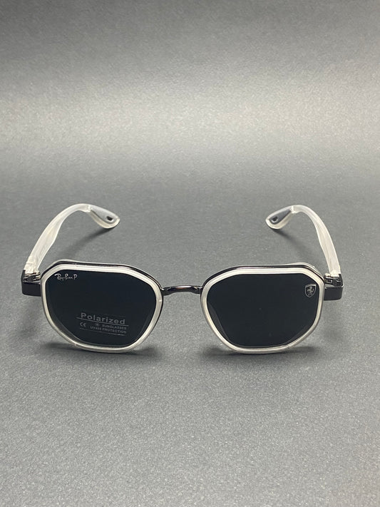 RayBan Ferrari - white Polarized