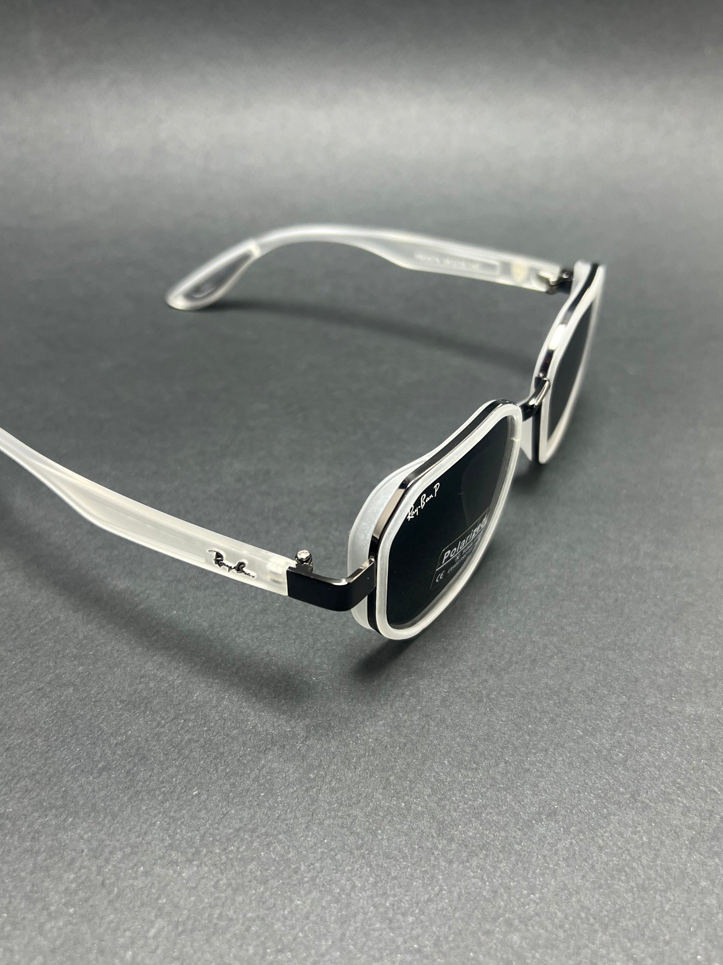 RayBan Ferrari - white Polarized