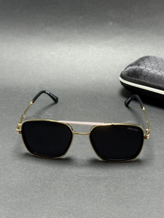 POLICE C-325 Gold/Black
