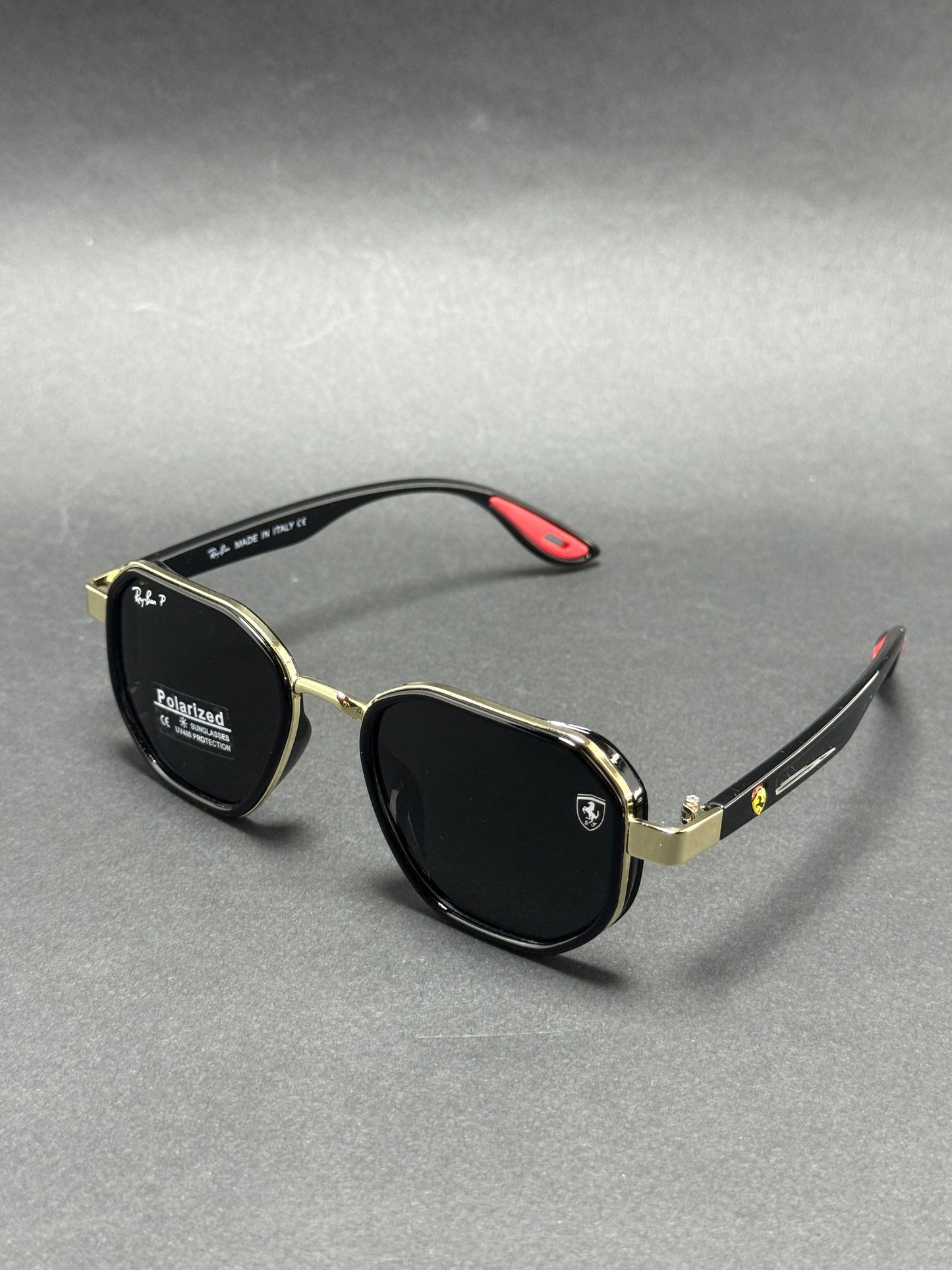 RayBan Ferrari - white Polarized