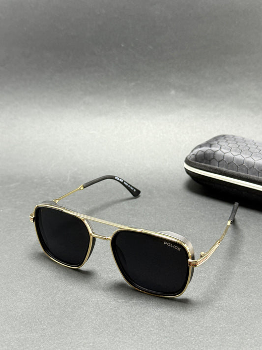 POLICE C-325 Gold/Black