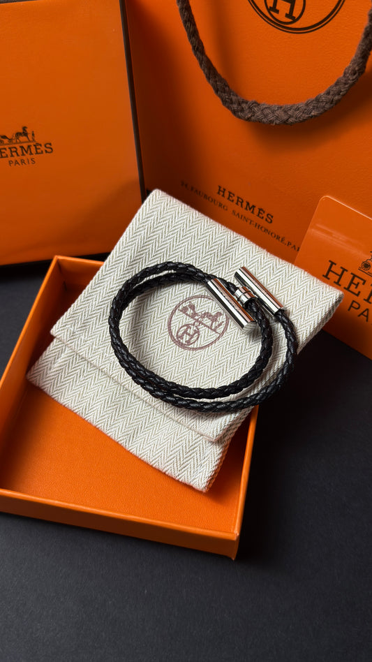 Hermés Leather Bracelet