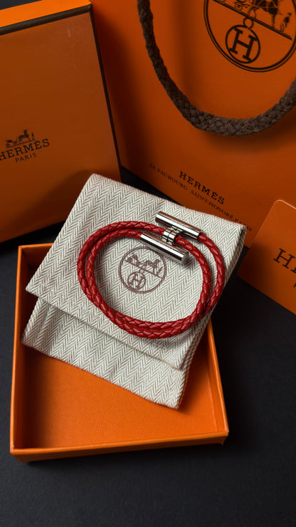 Hermés Leather Bracelet