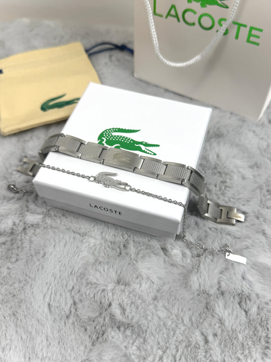 Lacoste matching bracelets