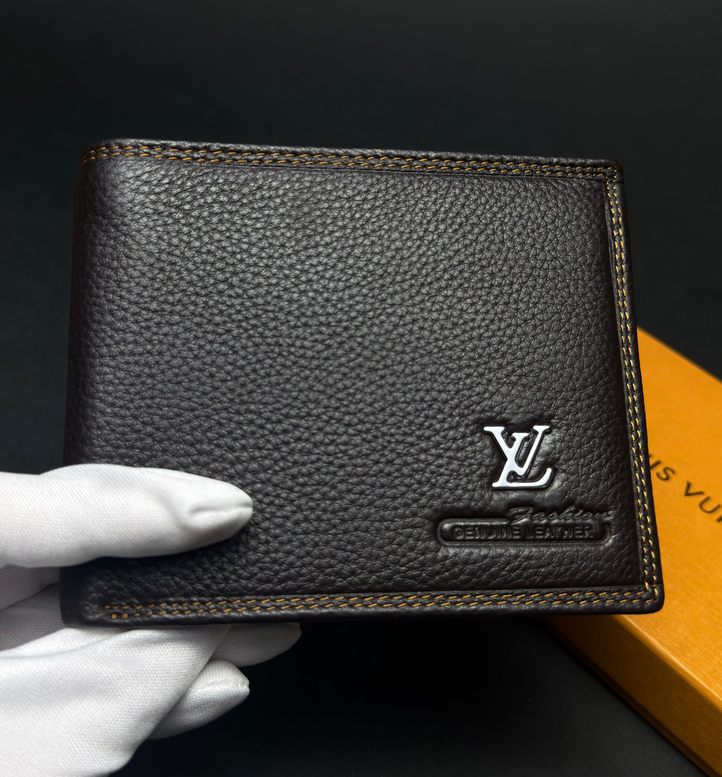 Louis-Vuitton Brown Wallet