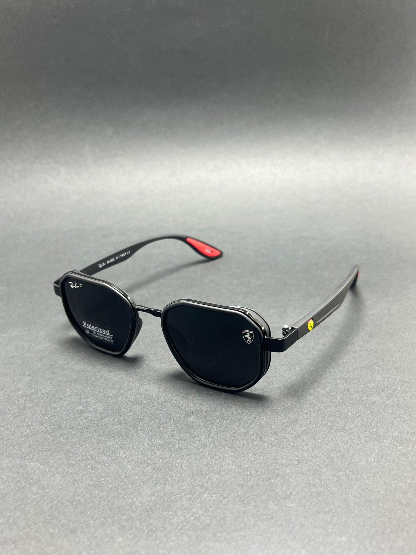 RayBan Ferrari - white Polarized